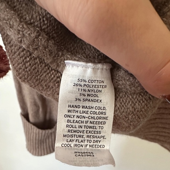 CHELSEA 28 | Nordstorm’s Taupe Cowl Neck Sweater - Picture 9 of 13